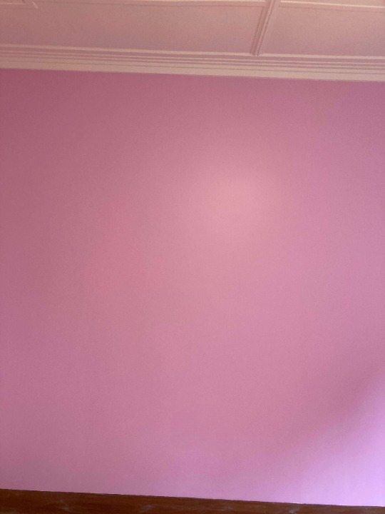 Interior wall after painting